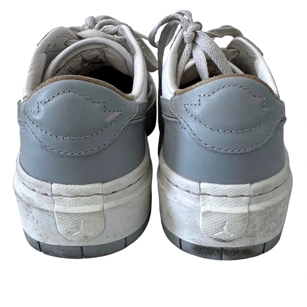 Nike Air Jordan 1‎ Elevate Low Wolf Grey White Sneakers Platform Women Size 8.5